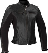Segura Kroft Lady Black Leather Motorcycle Jacket T2