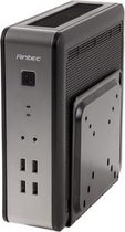 Antec ISK 110 VESA-EU computerbehuizing Desktop Zwart, Zilver 90 W