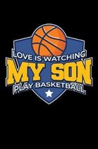 Love is Watching my Son play Basketball