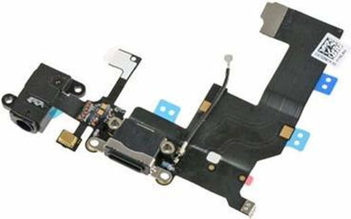 Dock connector iPhone 5 zwart oplaadpoort flex reparatie onderdeel