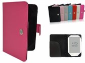 Pocketbook Touch Lux 3 Book Cover, e-Reader Bescherm Hoes / Case, hot pink , merk i12Cover