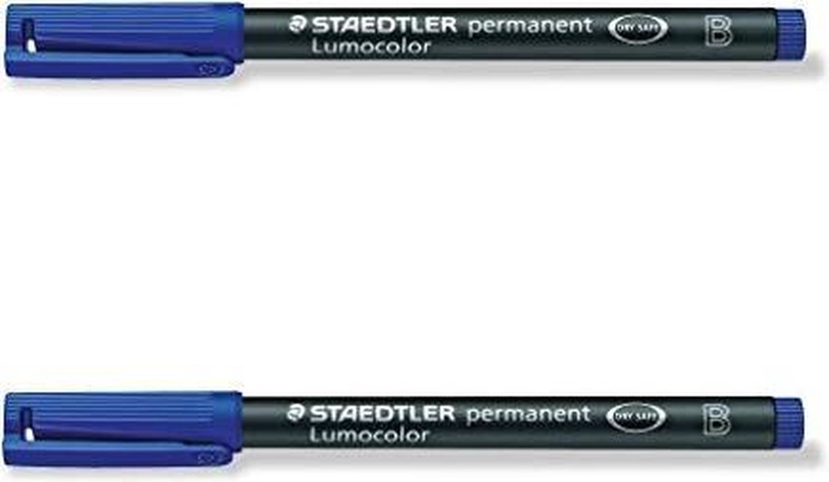 Lumocolor B Permanent Blauw