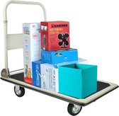 Heavy Duty Platformwagen - Transportwagen Platformkar Transportkar - Magazijnwagen Opvouwbaar 300KG