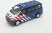 Volkswagen - VW Transporter - T5 - Koninklijke Marechaussee - politie - schaal 1:43 - wit/blauw