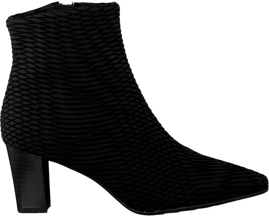 Peter Kaiser Dames Enkellaarsjes Marion - Zwart - Maat 41 | bol.com