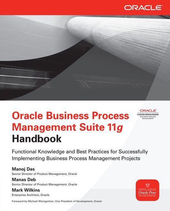 Oracle Business Process Management Suite 11G Handbook - cover