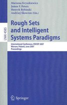 Rough Sets and Intelligent Systems Paradigms