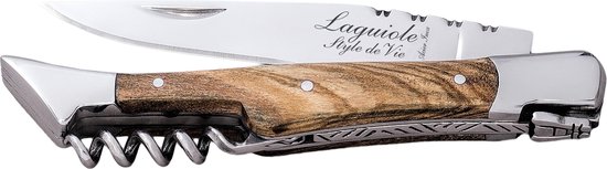 Laguiole Style de Vie Zakmes - Met kurkentrekker - in giftbox