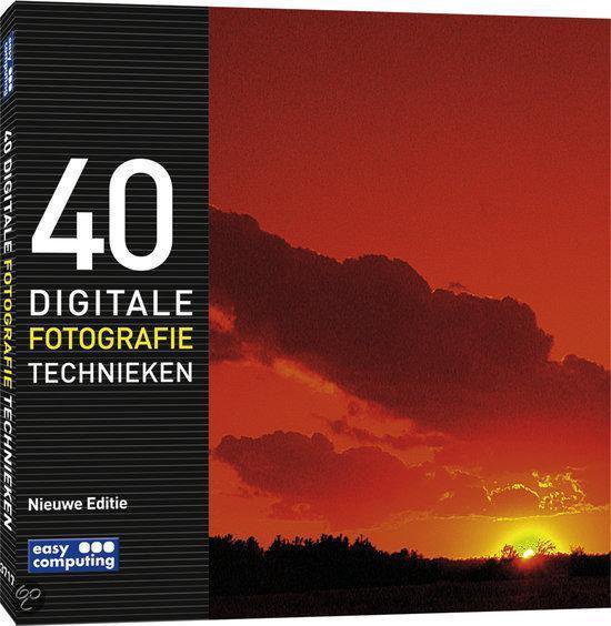 Cover van het boek '40 digitale fotografie technieken'