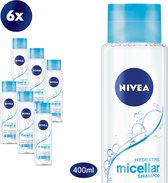 NIVEA Hydrating Micellar Shampoo - 6 x 400 ml - Voordeelverpakking