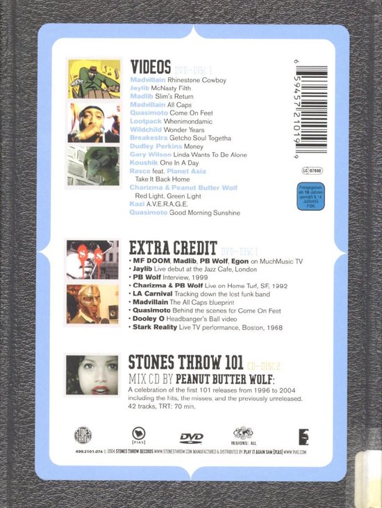 Various Artists Stones Throw, various artists Muziek