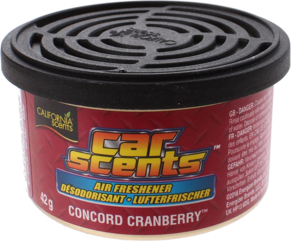 Goedkoopste California Scents Luchtverfrisser - Concord Cranberry - Blikje 42gr