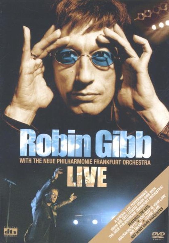 Cover van de film 'Robin Gibb - Live'