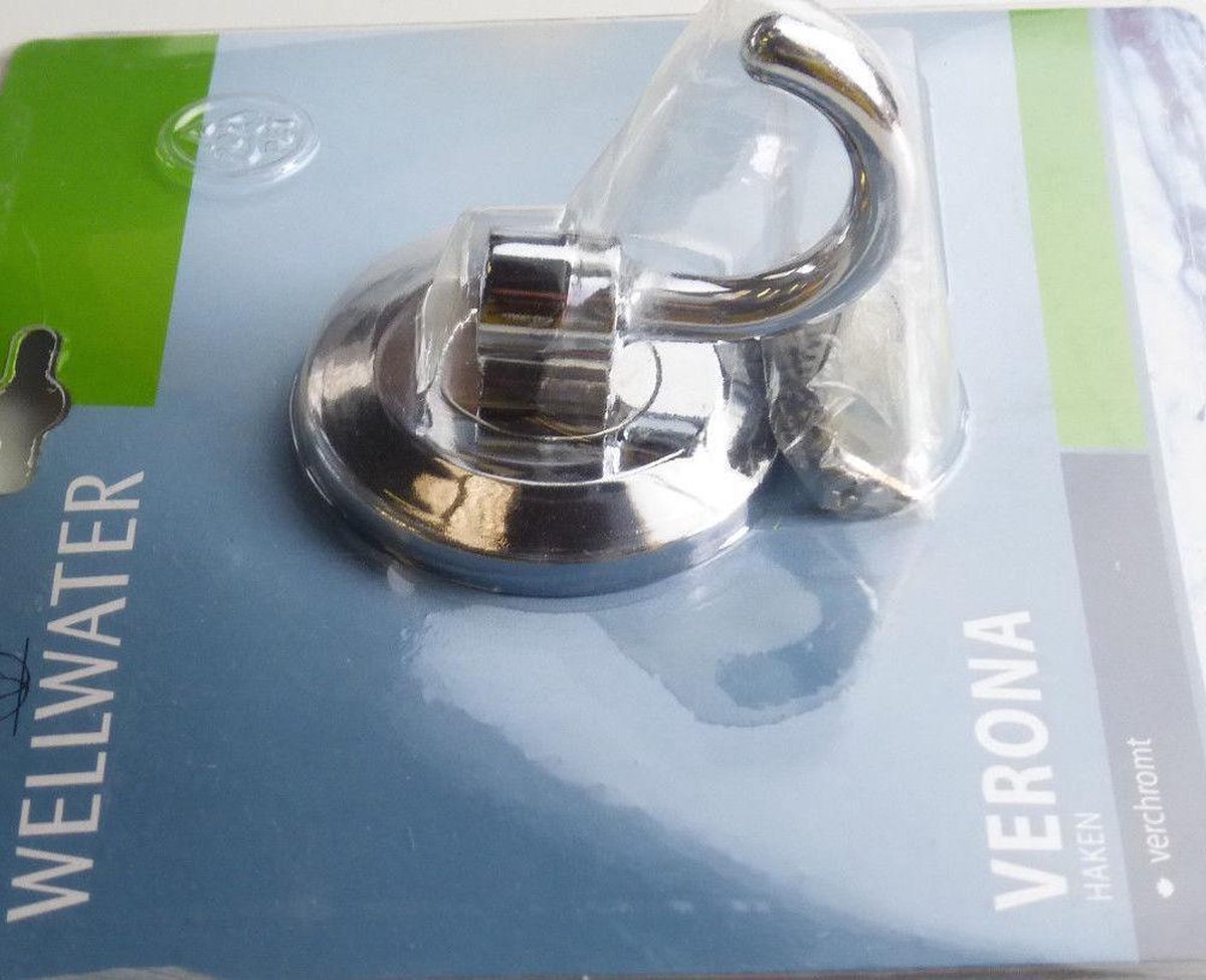 Wellwater Verona Haak chroom