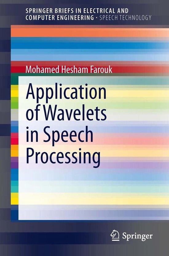 Engineering (R0) - Application of Wavelets in Speech Process ... - cover