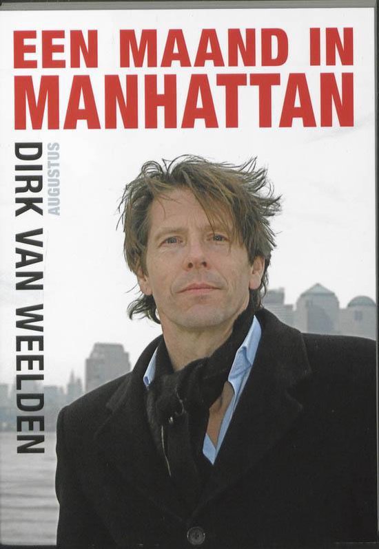 Cover van het boek 'Een maand in Manhattan' van Dirk van Weelden
