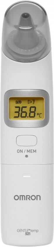 OMRON Gentle Temp 521 Oorthermometer - Koortsthermometer - Digitale Thermometer - Temperatuurmeter