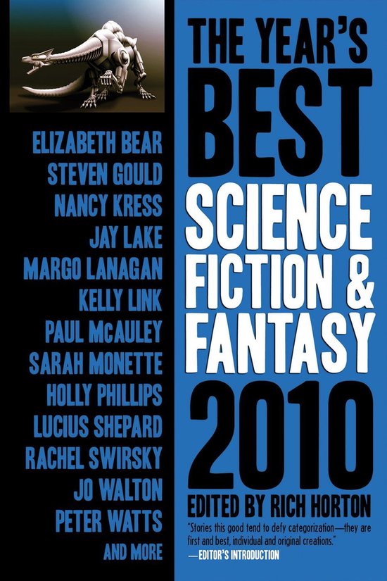 The Year's Best Science Fiction & Fantasy, 2010 Edition - cover