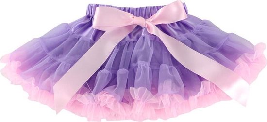 Respect Interpersoonlijk hoogtepunt Petticoat voor kinderen paars met roze maat 110/116/122 | bol.com