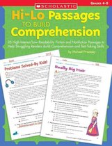 Hi/Lo Passages to Build Reading Comprehension Grades 4-5