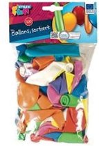 Ballonnen 100 stuks verschillende kleuren en vormen