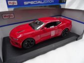 Maisto Auto Chevrolet Camaro Ss 25 Cm Rood