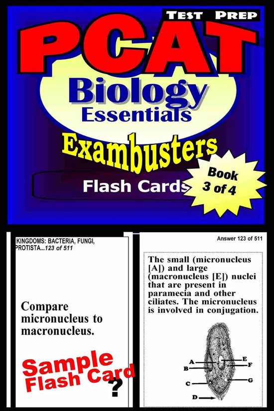 Exambusters PCAT 3 - PCAT Test Prep Biology Review--Exambust ... - cover