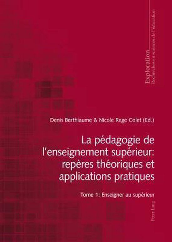 La pédagogie de l'enseignement supérieur : repères théor ... - cover