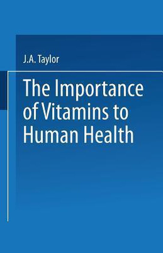 The Importance of Vitamins to Human Health - cover