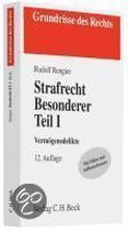 Strafrecht Besonderer Teil I