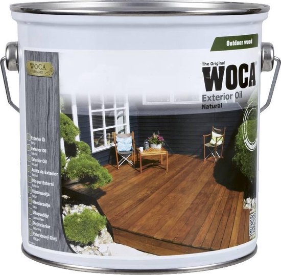 WOCA Exterior Oil NATUREL 3 liter