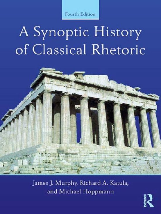 A Synoptic History of Classical Rhetoric - cover