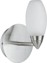 WallCeiling Carina WL IP44 28W G9 ijzer geb/satijn 230V metaal/glas 70352
