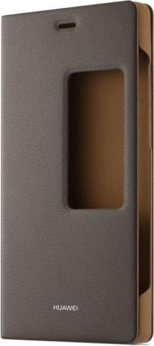 Huawei P8 View Flip Cover - Brown
