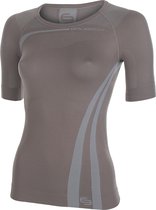 Brubeck Seamless Fitness Shirt Dames model  "INSPIRATION"-Cappucino-S