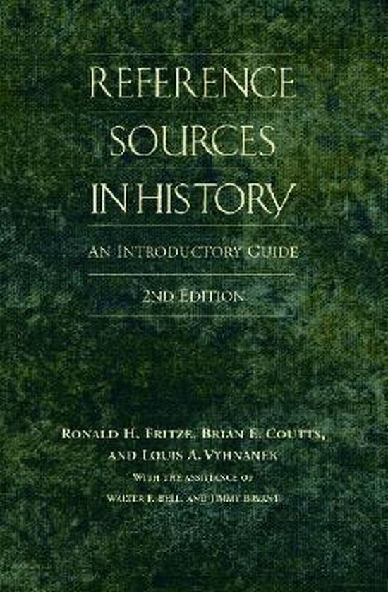 Reference Sources in History - cover