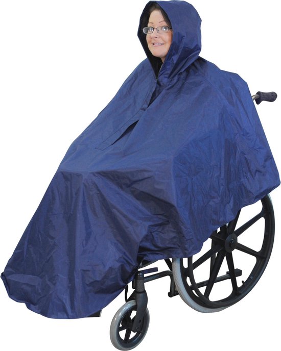Aidapt - poncho - pour fauteuil roulant ou déambulateur