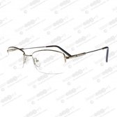 Icon Eyewear FCC407 Premium Leesbril +1.00 - Memory metal - Zilverkleurig