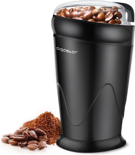 Aigostar Breath 30CFR - Elektrische Koffiemolen - Zwart cadeau geven