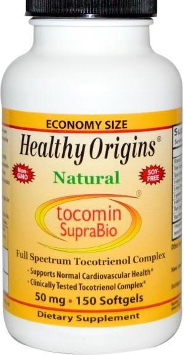 Tocomin SupraBio, Rode Palmolie Concentraat, 50 mg (150 Softgels) - Healthy Origins