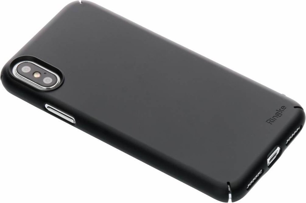 Zwarte Slim Case voor de iPhone X