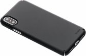 Zwarte Slim Case voor de iPhone X