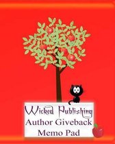 Wicked Publishing Author Giveback Memo Pad