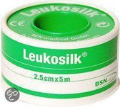 Leukosilk 5mx2.50cm Eurolock 1 Pc