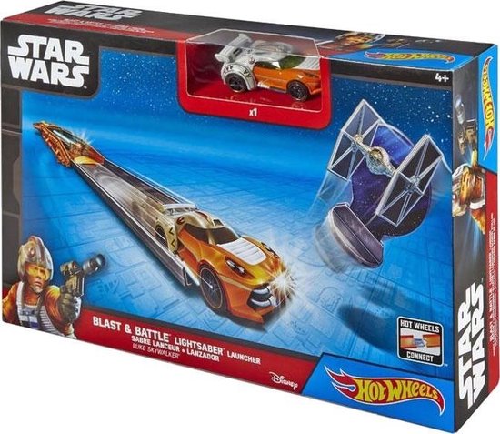 Hot Wheels®- Star Wars™ Lightsaber™ Blast & Battle™ Luke Skywalker™ Vehicle Launcher