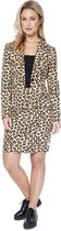 OppoSuits Lady Jag - Vrouwen Kostuum - Beige - Feest - Maat 42