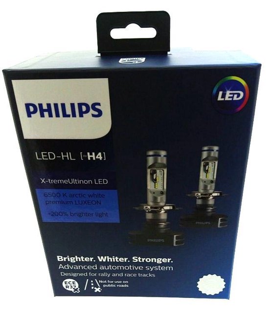 Philips H4 Canbus X-Treme Ultinon LED Dimlicht - GEN 2 | Bestel nu!