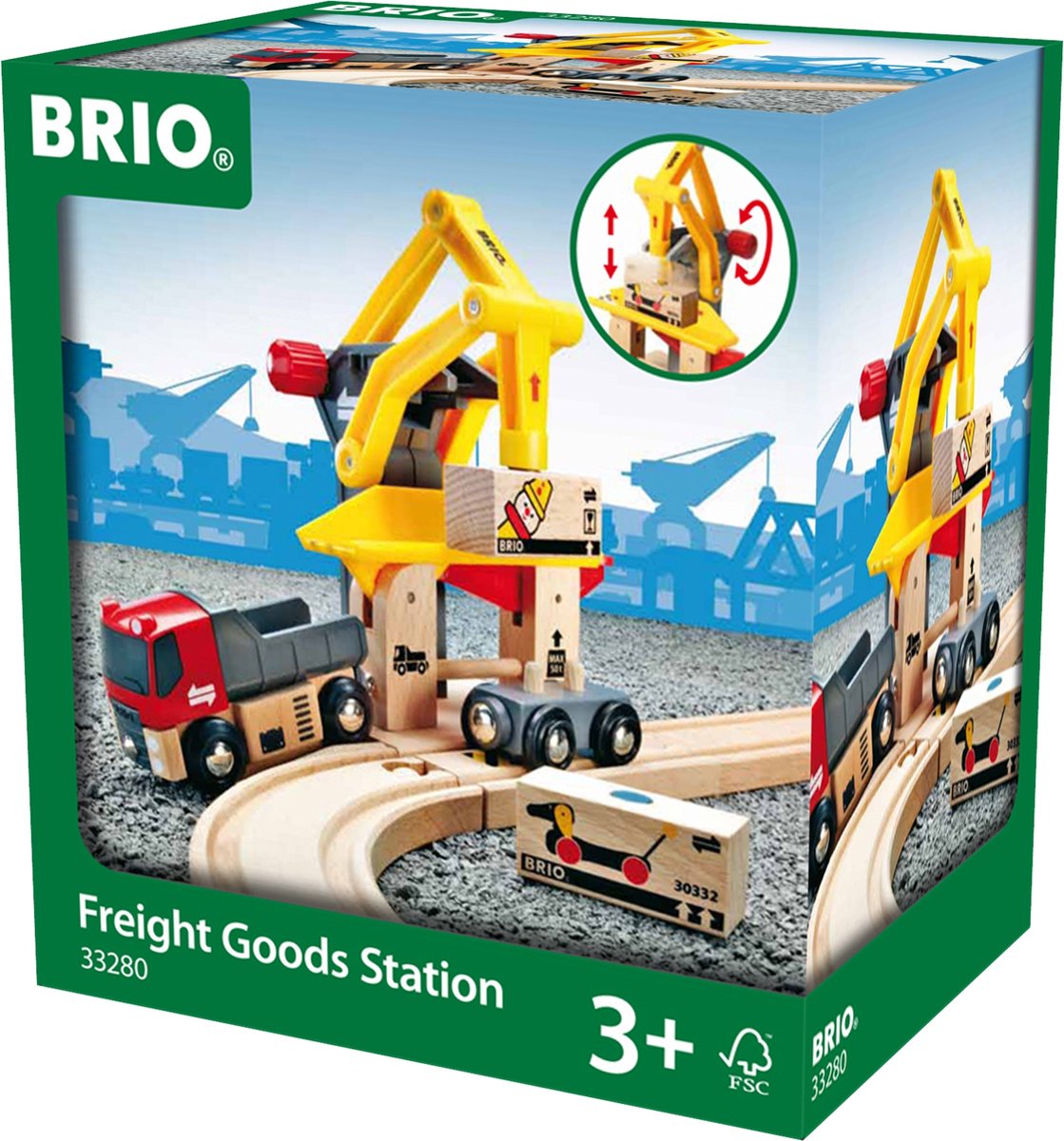 BRIO Goederen laadstation - 33280 - treinbaanonderdeel — afbeelding 3