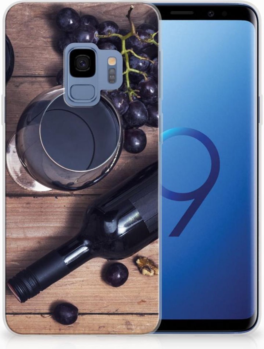 Samsung Galaxy S9 Siliconen Case Wijn