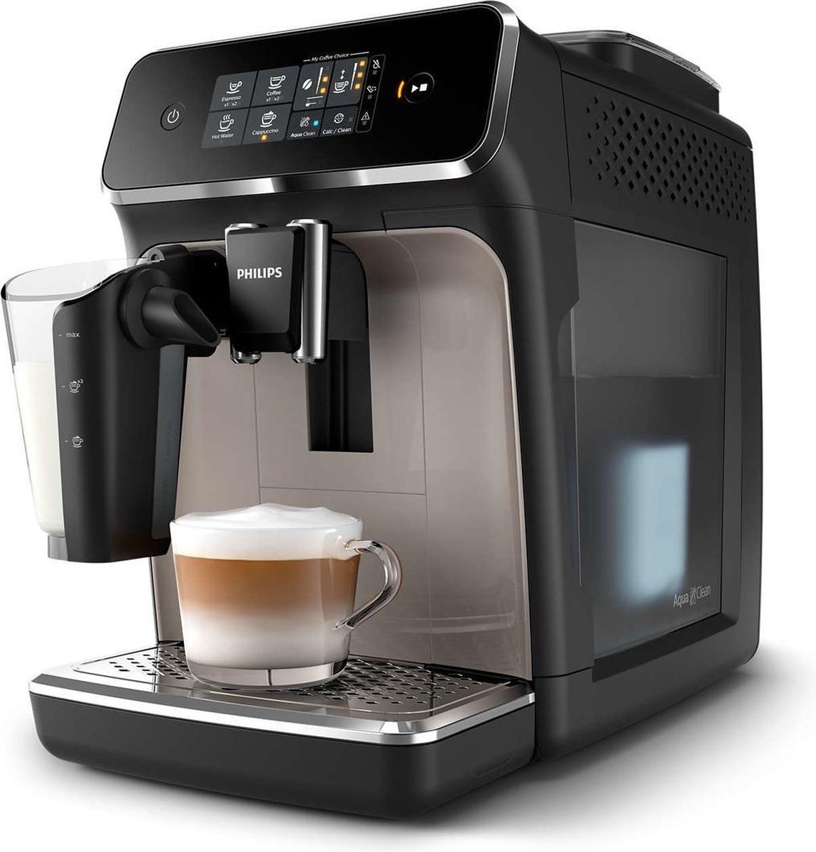 Gehoorzaam Verstelbaar Vochtigheid Philips LatteGo EP2235/40 - Volautomatische koffiezetapparaat - Zwart |  bol.com